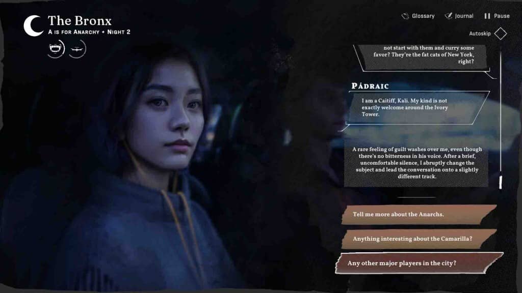 Vampire The Masquerade: Thể hiện sức mạnh ma cà rồng của bạn. Vampire The Masquerade – Reckoning of New York: Nữ nhân vật chính thể hiện khả năng đặc biệt, vượt qua thử thách.