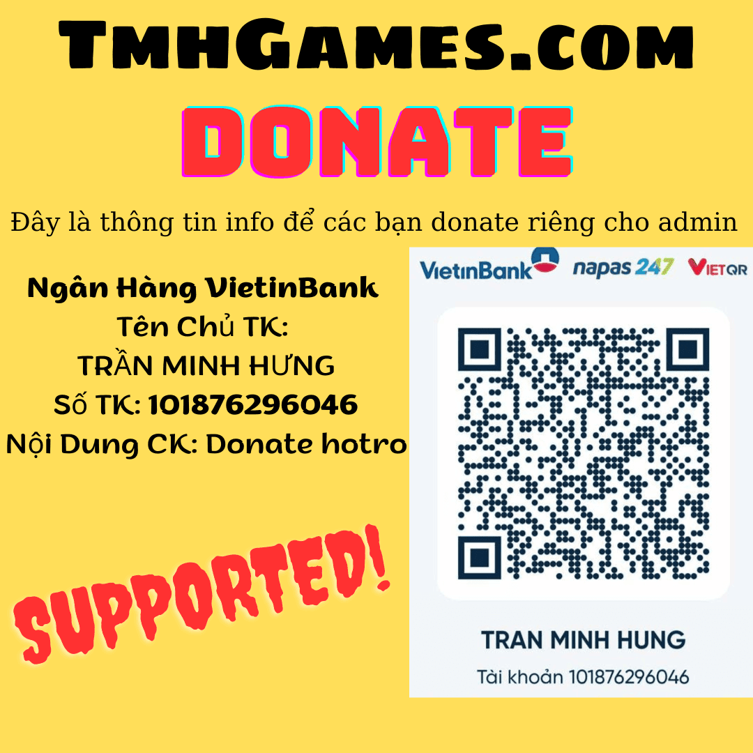 DONATION FOR SUPPORTER - TmhGames DONATION FOR SUPPORTER - TmhGames