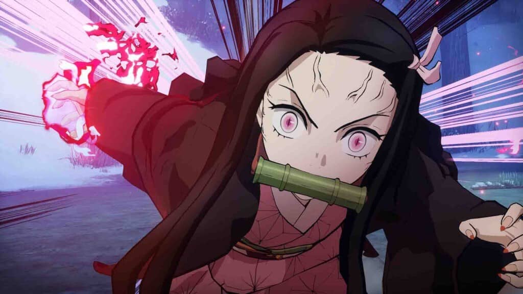 Neko Kamado sử dụng Huyết Quỷ Thuật trong Demon Slayer -Kimetsu no Yaiba- The Hinokami Chronicles.
