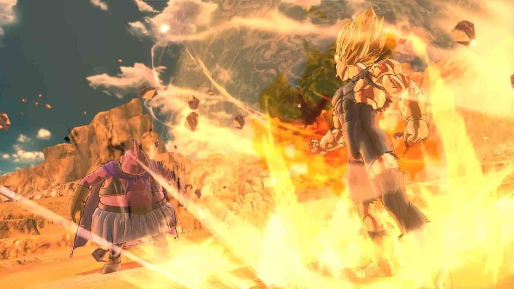 Chiến đấu với boss - Kỹ năng tối thượng trong DRAGON BALL XENOVERSE 2 Kỹ năng tối thượng được sử dụng trong trận chiến boss DRAGON BALL XENOVERSE 2