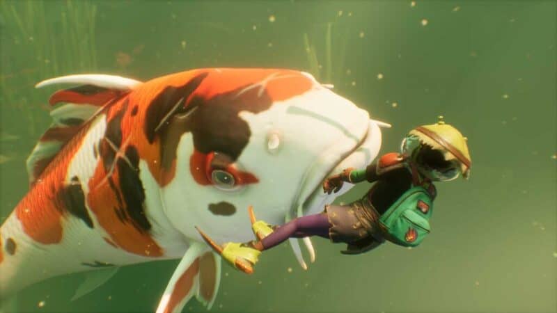 "Gameplay Grounded - Chiến đấu sinh vật khổng lồ trong thế giới thu nhỏ" "Chiến đấu với sinh vật trong game Grounded - Sinh tồn qua mỗi thử thách"