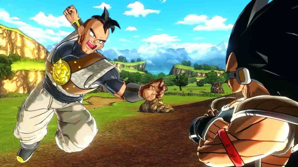 Dragon Ball Xenoverse Goku Piccolo và Raditz tung chiêu