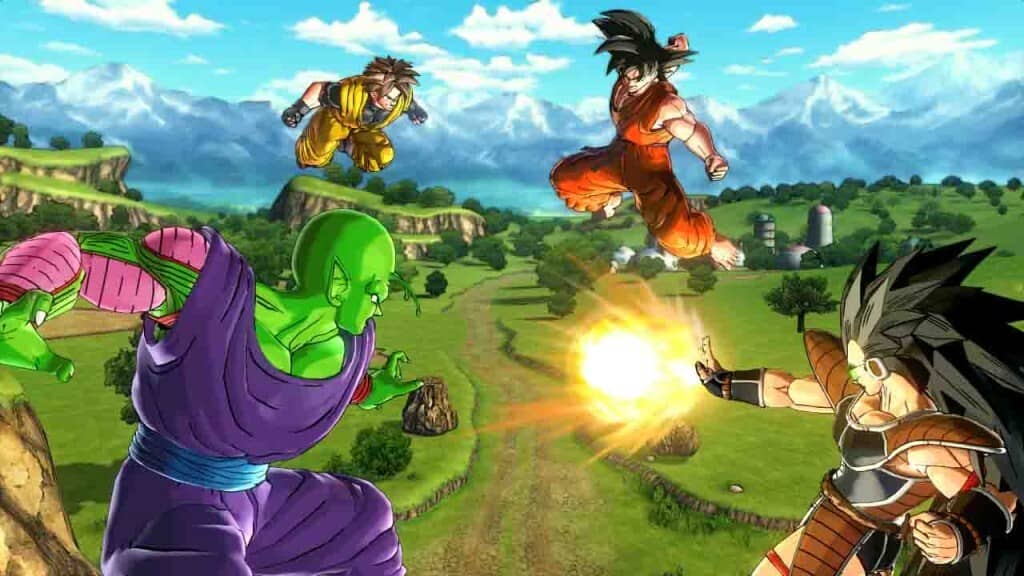 Dragon Ball Xenoverse nhân vật tùy chỉnh CaC chiến đấu Raditz hoặc Saiyan
