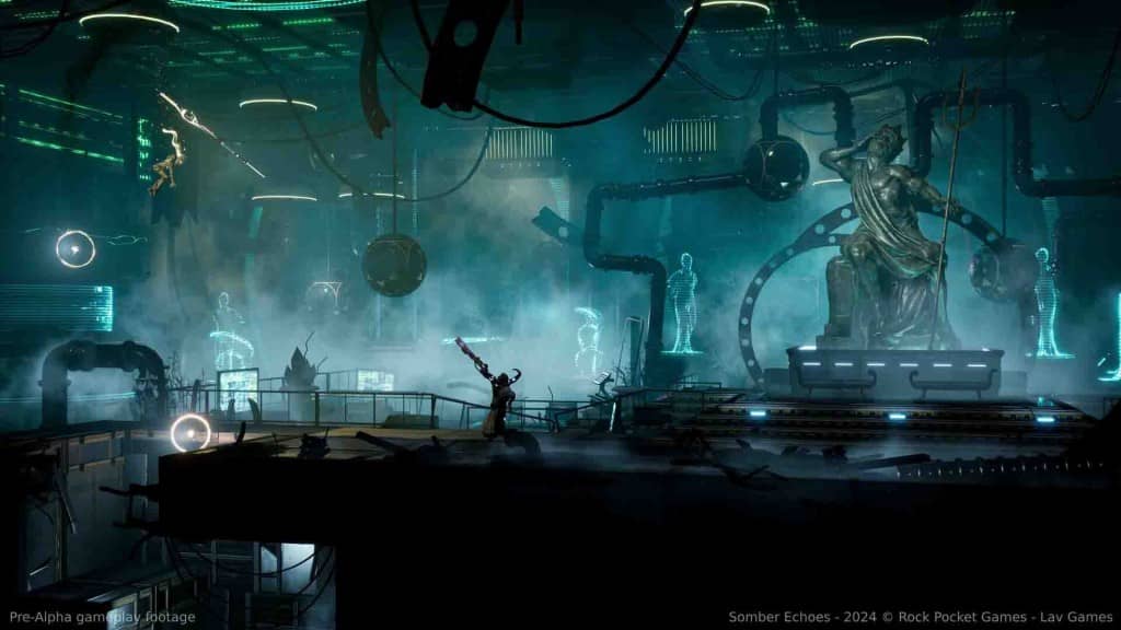 Hình ảnh gameplay Somber Echoes - Trải nghiệm phiêu lưu hành động. Gameplay Somber Echoes - Trận chiến hấp dẫn trong thế giới u tối.