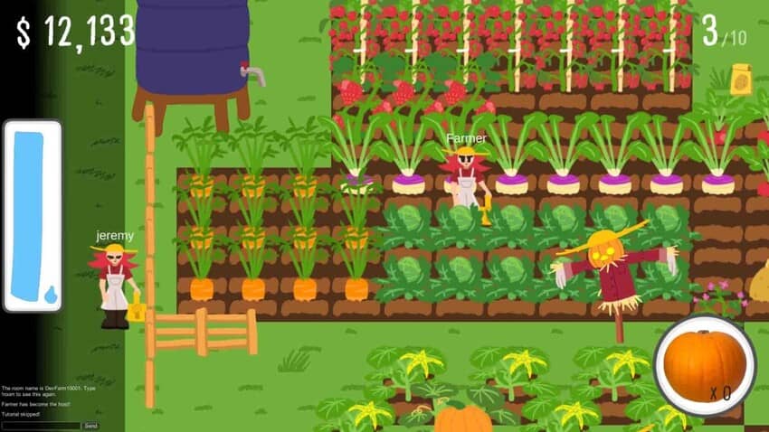 "Chế độ chơi online nhiều người trong Cryptid Farm"