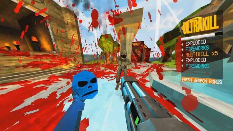  "Hệ thống vũ khí và combo chiến đấu độc đáo trong ULTRAKILL The ULTRA REVAMP"