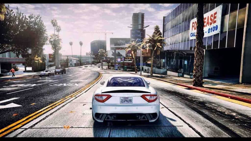 Gameplay GTA V Redux với đồ họa 4K cực nét