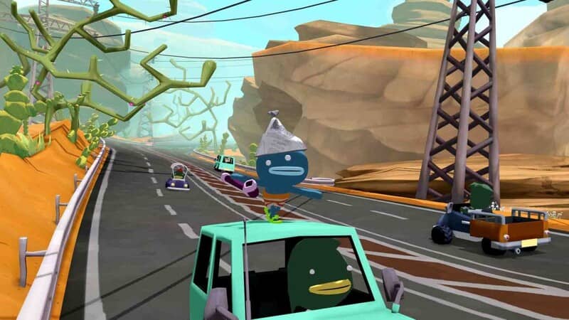 "Tương tác thế giới mở trong Tiny Terry’s Turbo Trip - Lối chơi sáng tạo"