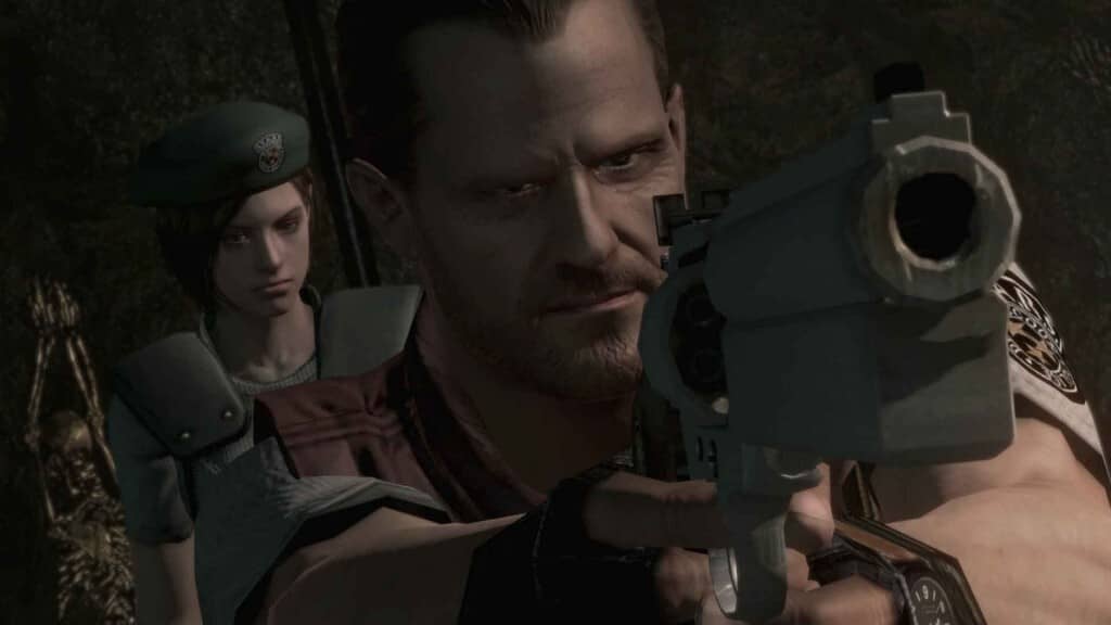 Hình ảnh chiến đấu trong Resident Evil HD REMASTER Gameplay Resident Evil HD REMASTER sinh tồn kinh dị