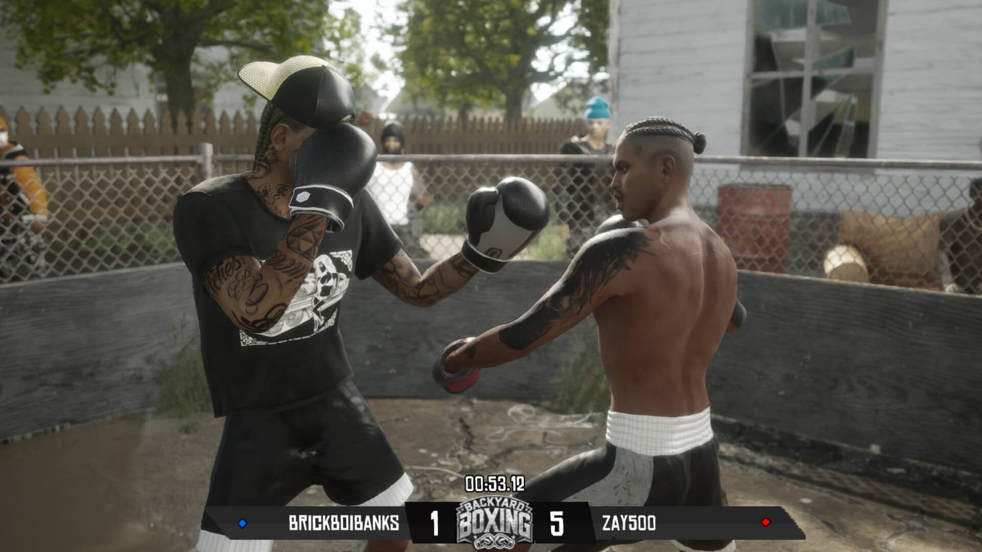 Gameplay Backyard Boxing – Trải nghiệm quyền anh đối kháng cực chất Hình ảnh gameplay Backyard Boxing – Trận đấu quyền anh đường phố căng thẳng và chân thực