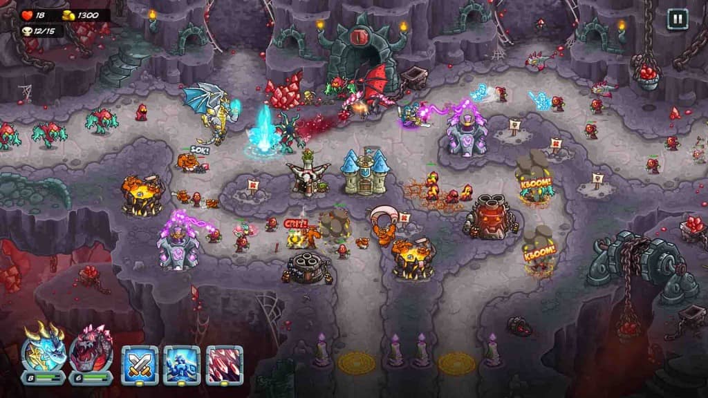 Kingdom Rush 5 gameplay - Chiến thuật hấp dẫn Gameplay Kingdom Rush 5: Alliance TD chiến thuật