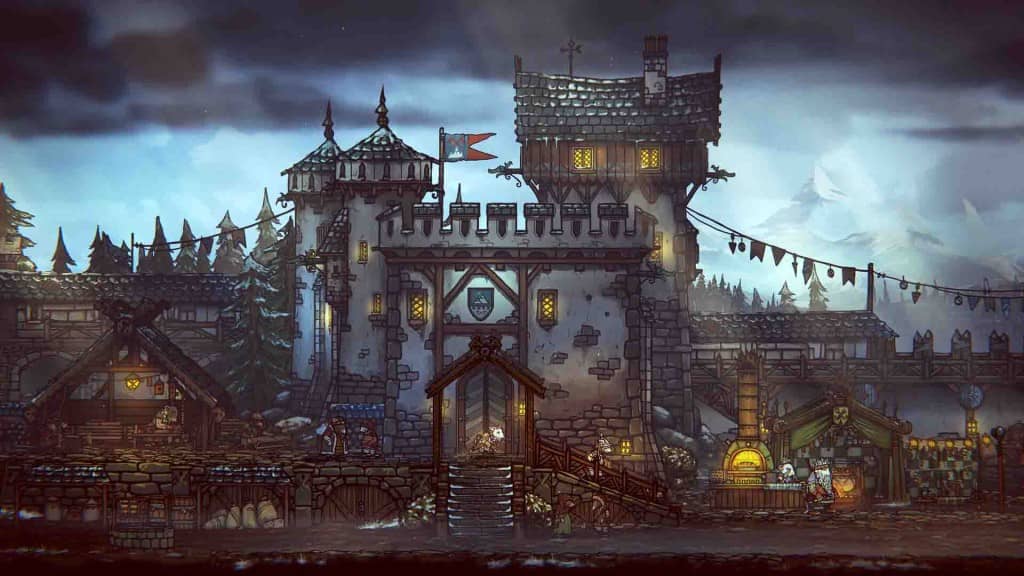 Gameplay Tails of Iron 2: Whiskers of Winter, chiến đấu hấp dẫn. Gameplay Tails of Iron 2: Whiskers of Winter, chiến đấu phiêu lưu hấp dẫn.
