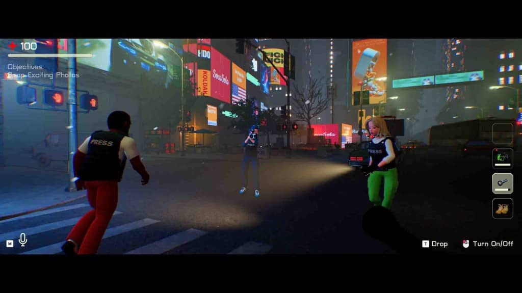 "Gameplay The Headliners – Cảnh chiến đấu kịch tính" "Gameplay The Headliners – Hành động căng thẳng và kịch tính"