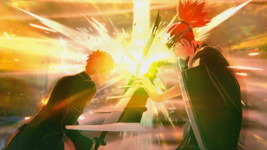 Gameplay BLEACH Rebirth of Souls Ichigo đối đầu Renji Bankai