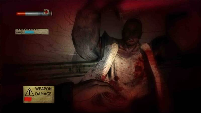 Hình ảnh gameplay Condemned Criminal Origins - góc nhìn thứ nhất chân thực.