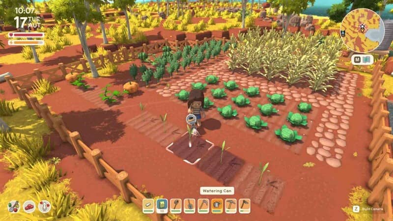 "Trồng trọt, chăn nuôi trong game Dinkum"