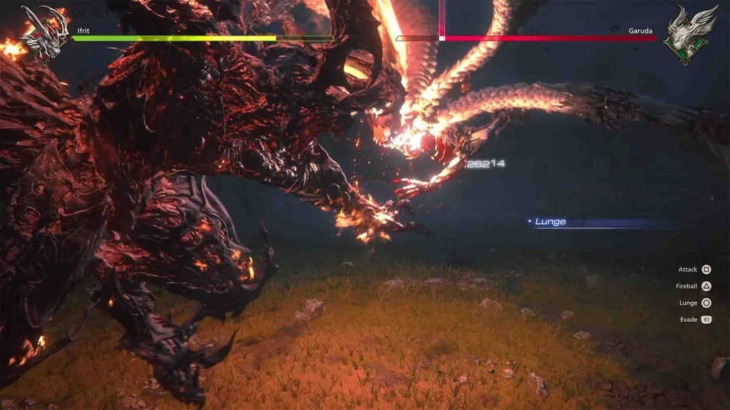 FINAL FANTASY XVI Gameplay Eikon Battle FINAL FANTASY XVI - Trận Chiến Eikon Hoành Tráng
