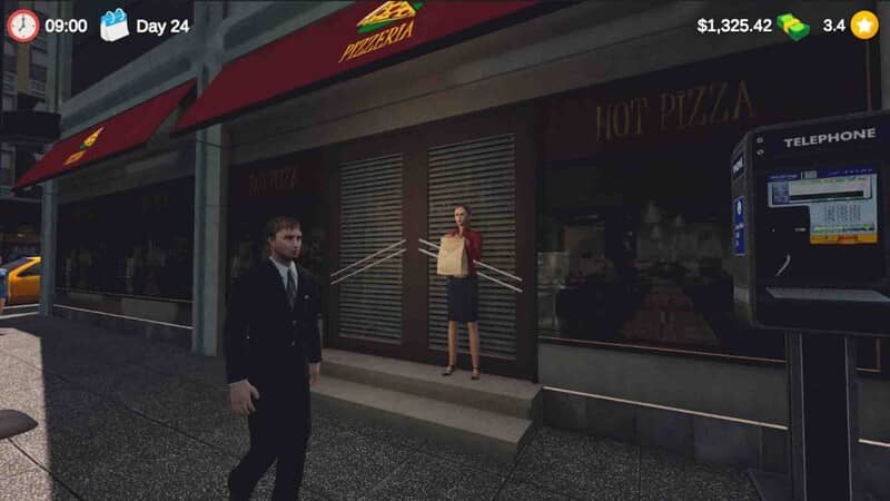 Chế độ giao hàng khẩn cấp trong Food Delivery Simulator - Hoàn thành đơn hàng đúng thời gian