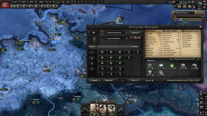 "Hệ thống quân đội và chiến lược trong Hearts of Iron IV Graveyard Of Empires"