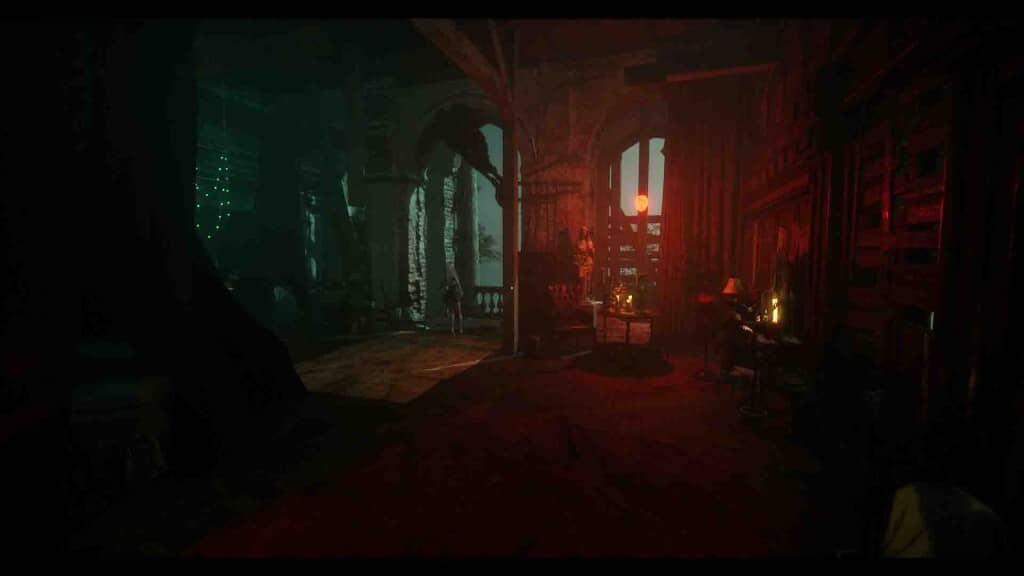 Không gian ma quái trong game Last Half of Darkness