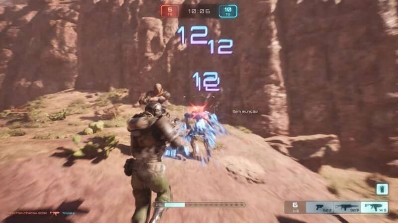 "Hình ảnh gameplay Phantom Ops với đồ họa siêu thực"