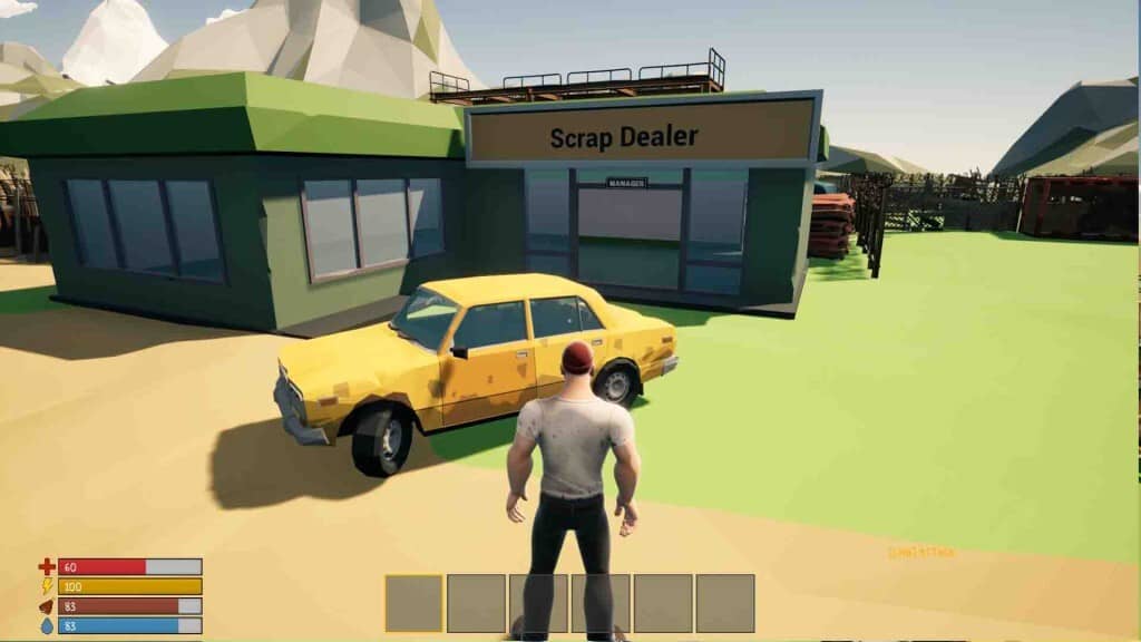 "Hình ảnh khu công nghiệp trong Scrap Dealer Simulator - Mô phỏng chân thực." "Hình ảnh khu công nghiệp trong Scrap Dealer Simulator - Mô phỏng chân thực."