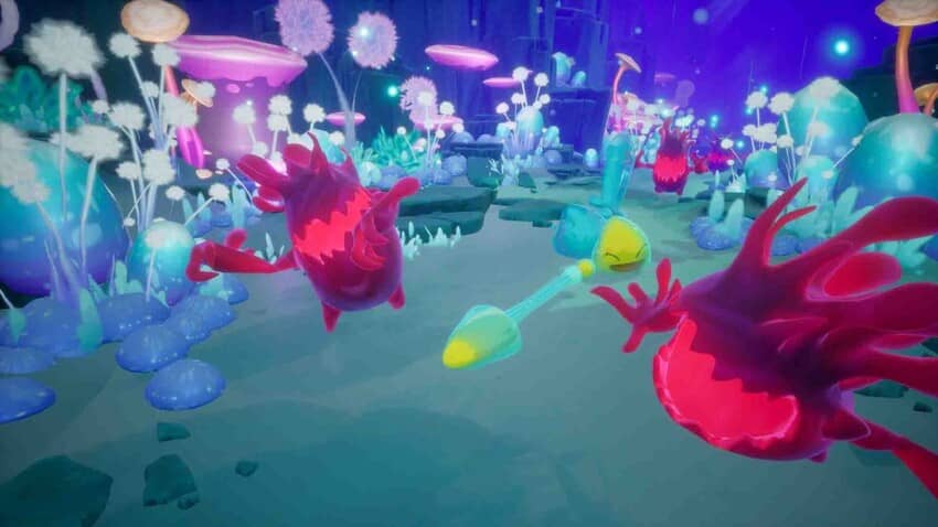 "Nhân vật Slime Heroes trong một trận đấu boss hoành tráng"
