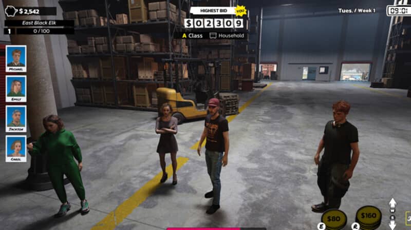 Khám phá kho hàng bí ẩn trong Storage Hunter Simulator