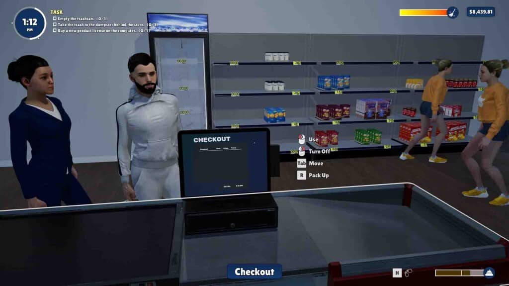 "Quản lý cửa hàng trong Store Wars Multiplayer Shop Simulator - Trải nghiệm chân thực"