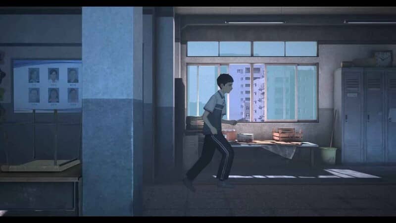 Một màn chơi trong The Bad Kids với lựa chọn ảnh hưởng đến cốt truyện