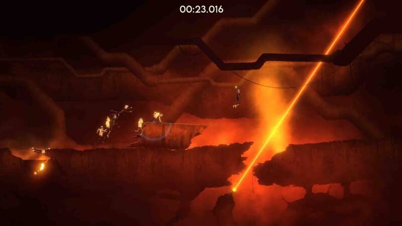 Bionic Bay gameplay, đồ họa đẹp mắt và đầy kịch tính. Đồ họa ấn tượng của Bionic Bay, khám phá thế giới tương lai.