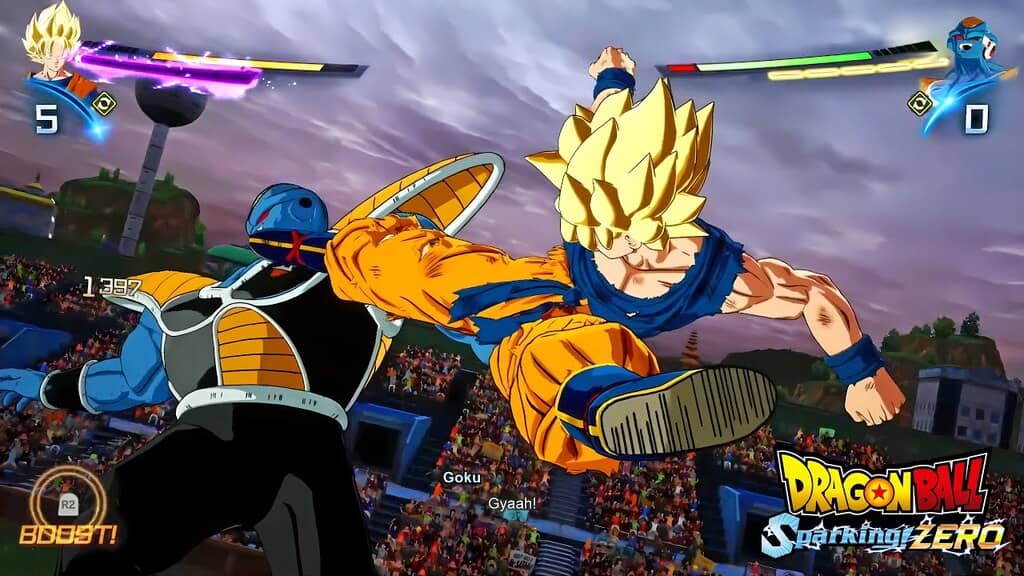 DRAGON BALL Sparking ZERO đồ họa chân thực Môi trường đấu trường bị phá hủy trong DRAGON BALL Sparking ZERO