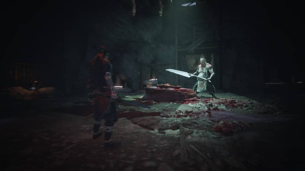 "Gameplay Echoes of Yi: Samsara - Đối đầu với boss mạnh mẽ" "Chiến đấu với boss trong Echoes of Yi: Samsara"