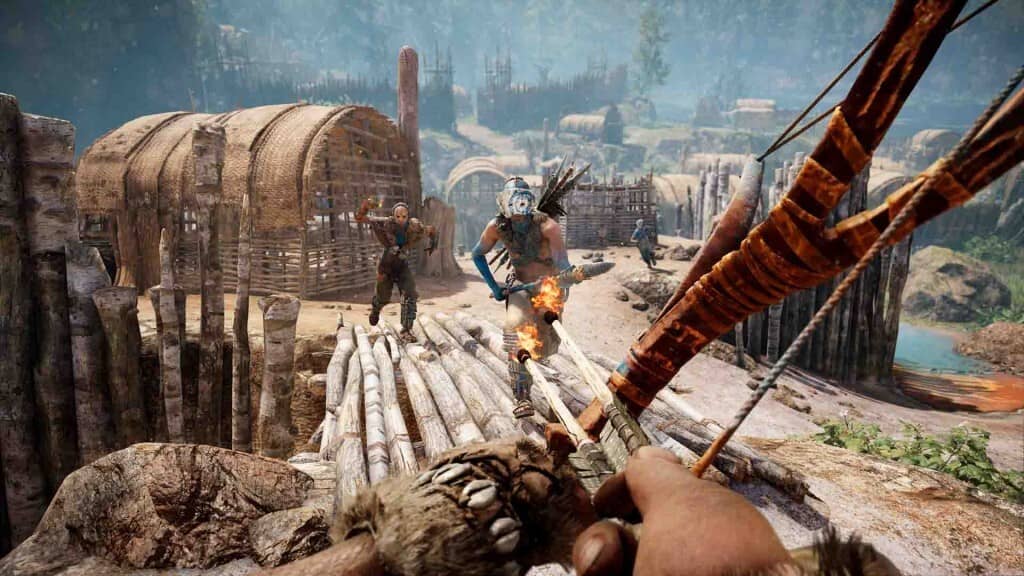 "Xây dựng và nâng cấp ngôi làng của bạn trong Far Cry Primal Apex Edition" "Xây dựng và nâng cấp ngôi làng của bạn trong Far Cry Primal Apex Edition"