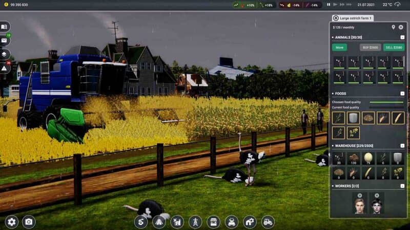 Gameplay Farm Manager 2021 - Trải nghiệm nông trại sinh động