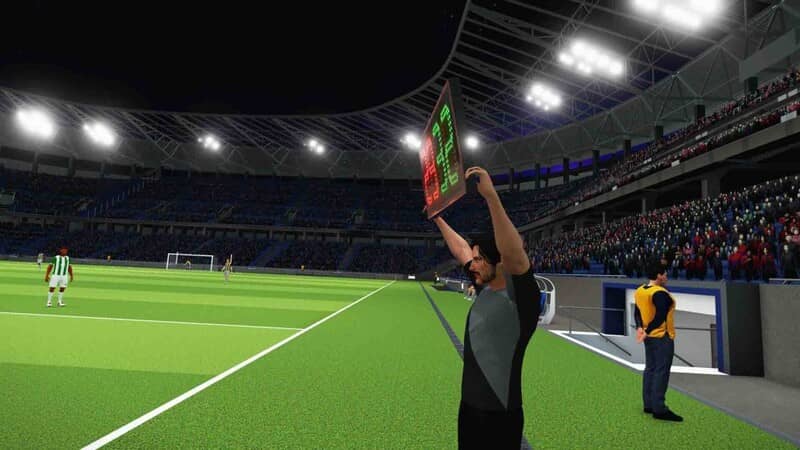 "Football Life Simulator - Cảnh chơi trong game mô phỏng" "Football Life Simulator - Cảnh chơi trong game mô phỏng bóng đá"
