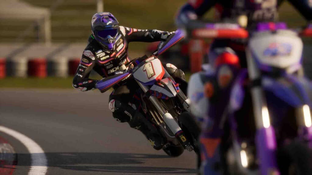 Gameplay MotoGP 25 - Đường đua hấp dẫn Cảnh đua xe trong MotoGP 25 với đồ họa chân thực
