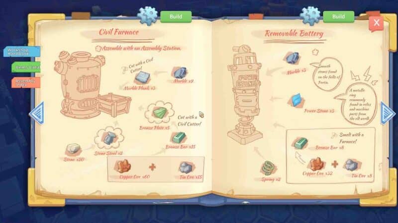 Hình ảnh gameplay nông trại và chế tạo My Time At Portia Trải nghiệm trồng trọt và sản xuất trong My Time At Portia