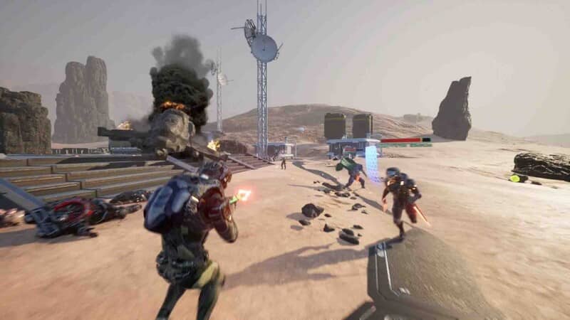 "Gameplay Planetaries - Hành động và phiêu lưu trên PC" "Trận chiến trong Planetaries - Khám phá và chiến đấu"