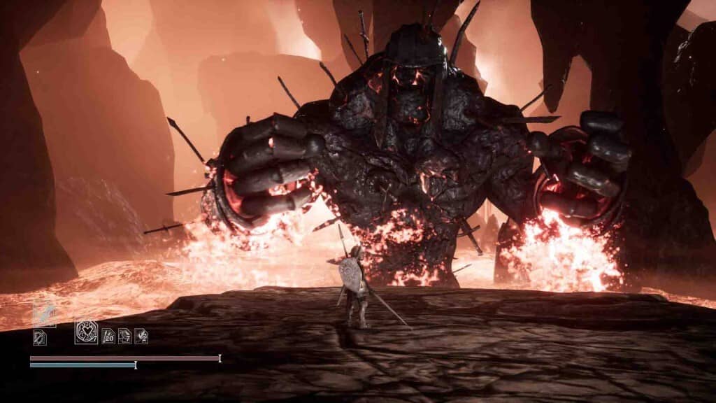 Boss battle trong SINNER Sacrifice for Redemption đầy thử thách