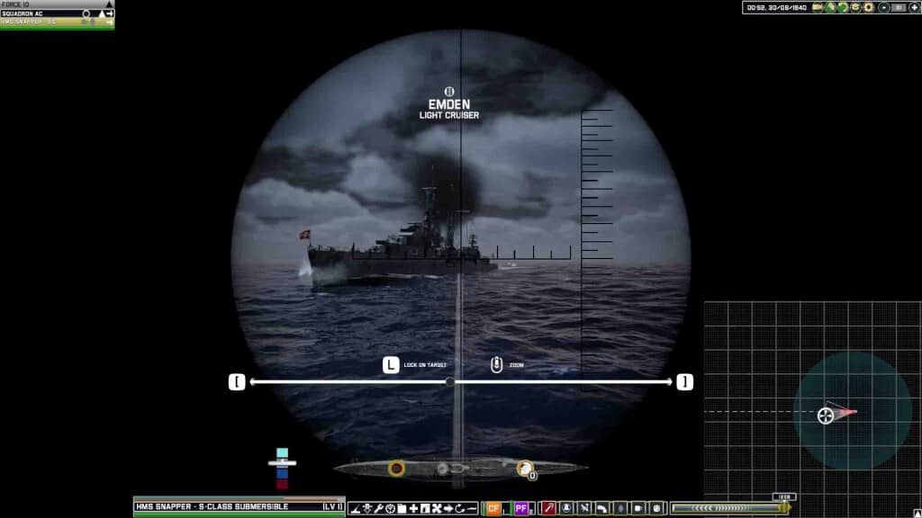 Victory at Sea Atlantic – Giao diện chiến đấu Giao diện người chơi trong Victory at Sea Atlantic