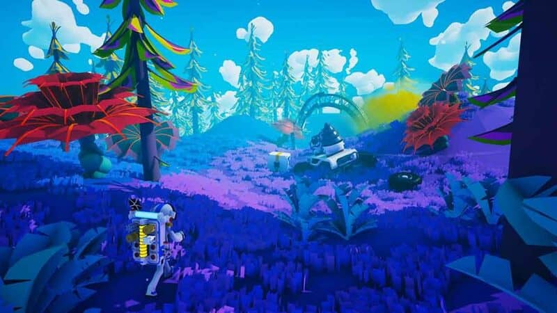 Chế tạo phương tiện di chuyển để khám phá vũ trụ trong ASTRONEER
