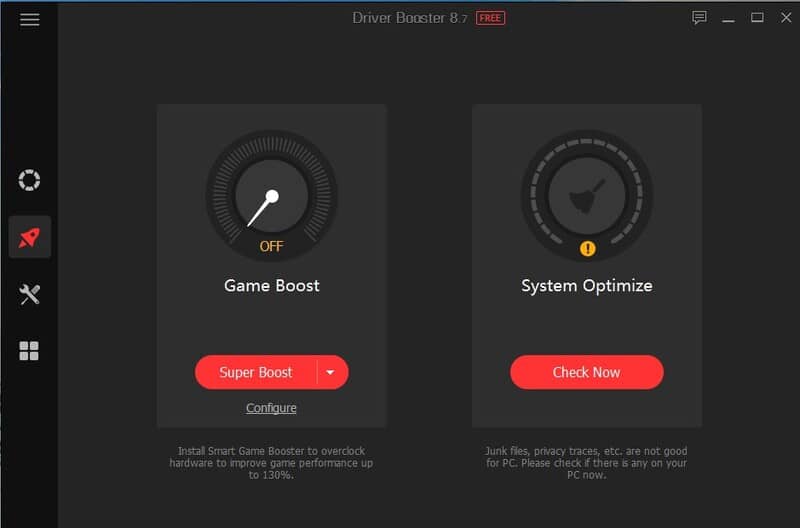 Driver Booster 11 - Chế độ Game Boost tăng hiệu suất chơi game Chế độ Game Boost giúp tăng hiệu suất chơi game trong Driver Booster 11