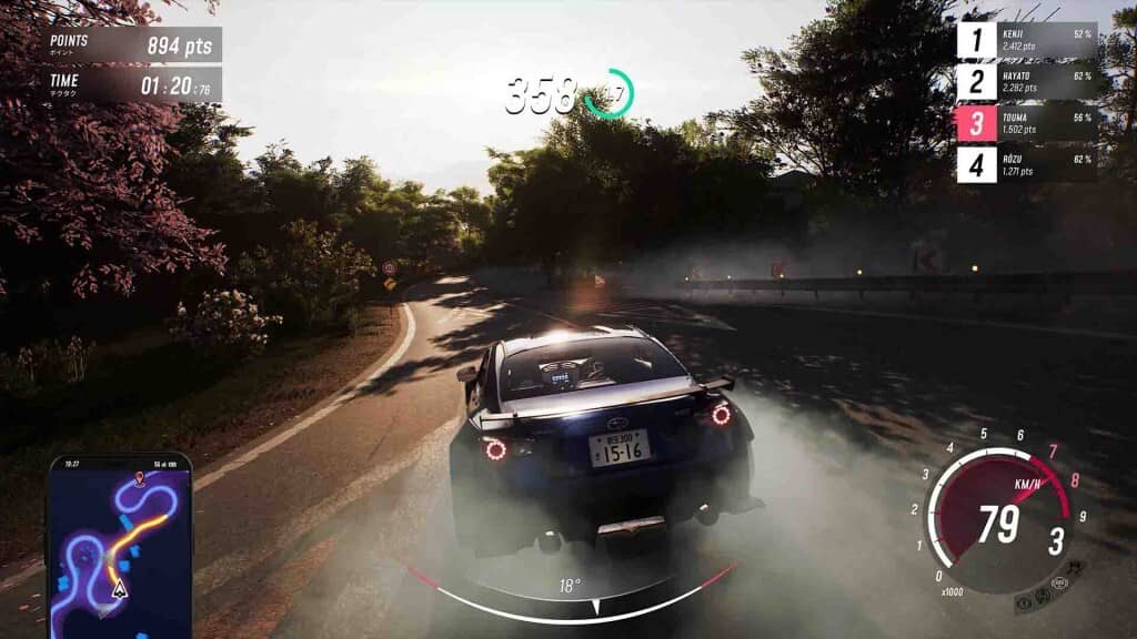 Khám phá thế giới mở trong JDM Japanese Drift Master Bản đồ thế giới mở Nhật Bản với nhiều địa điểm đua xe