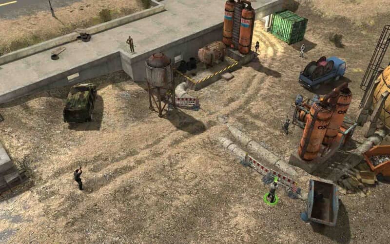Gameplay chiến thuật Jagged Alliance Collectors Bundle Hình ảnh gameplay chiến thuật theo lượt trong Jagged Alliance Collectors Bundle