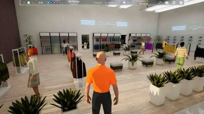 Hình ảnh gameplay King of Retail 2 - Quản lý cửa hàng chi tiết Giao diện quản lý cửa hàng trong King of Retail 2