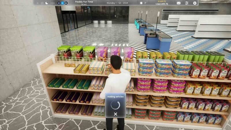 Gameplay King of Retail 2 - Tùy chỉnh cửa hàng theo ý thích Thiết kế cửa hàng và trưng bày sản phẩm trong King of Retail 2