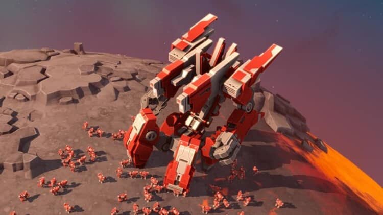 Sức mạnh hủy diệt của Atlas và Zeus trong Planetary Annihilation TITANS Đơn vị TITAN khổng lồ trong Planetary Annihilation TITANS