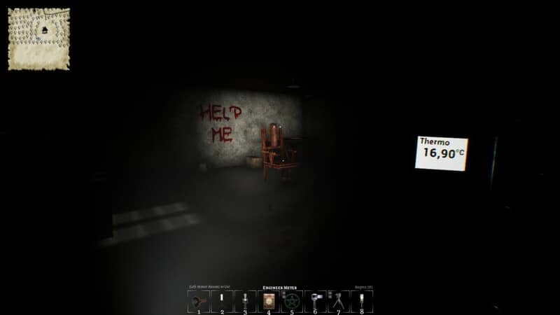 Game Psychoscopy - giải đố và phiêu lưu Một câu đố cần giải trong phòng thí nghiệm bị bỏ hoang