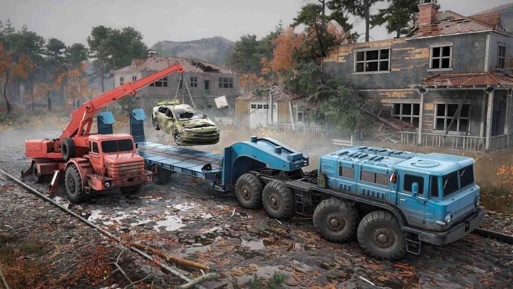 RoadCraft - Gameplay xây dựng cầu đường RoadCraft - Xây dựng cầu đường sau lũ lụt